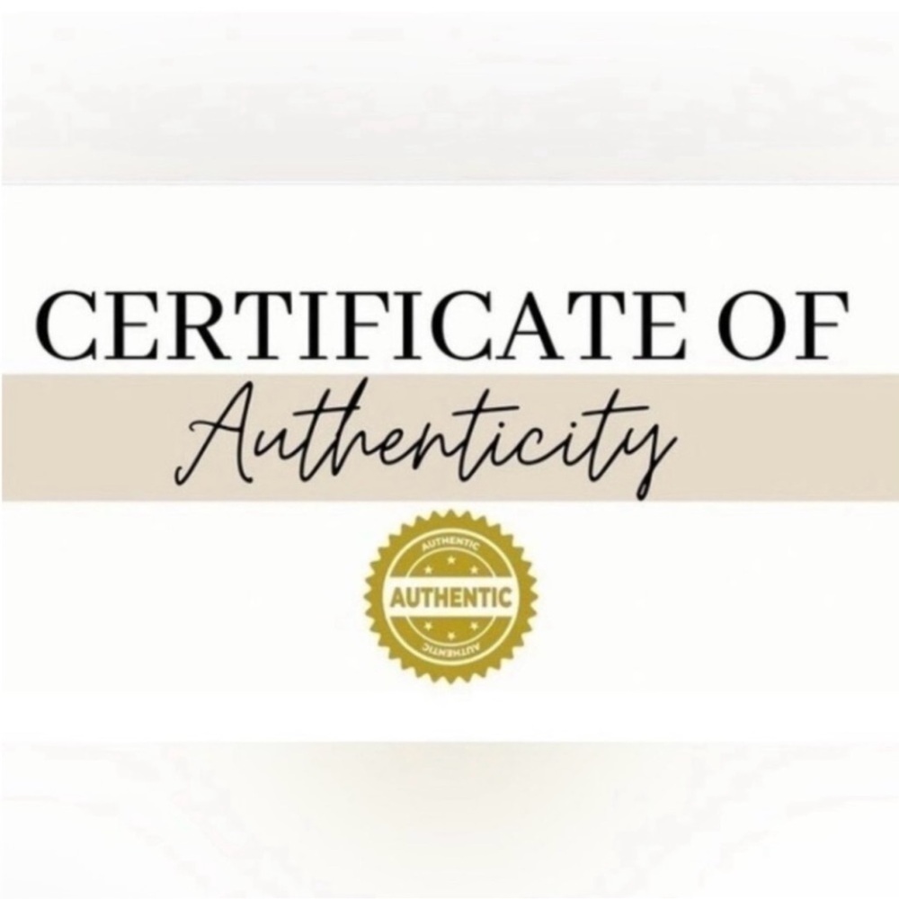 Certificate of Authenticity